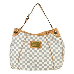 Auth LOUIS VUITTON Damier Azur Galliera PM